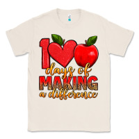 Natural 100 days of making a difference Classic Tee - Artiststas