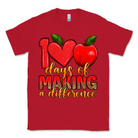 Red 100 days of making a difference Classic Tee - Artiststas