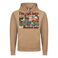 Vintage Coffee i'm just here for the snacks #baseball sister Vintage Hoodie - Zillion Design Studio