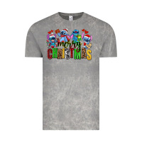 Cloud Rock merry christmas stitch Vintage Tee - AdoDesignShop