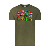 Vintage Olive merry christmas stitch Vintage Tee - AdoDesignShop