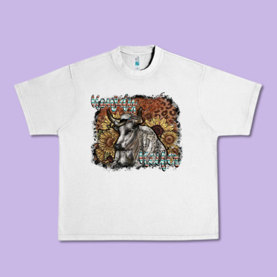 Howdy Heifer Urban Heavy Tee Designed By Sublimationcraftshop