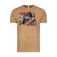 Vintage Camel Born to be free 4th of july Vintage Tee - CowGirlArtShop