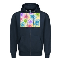 Navy tie dye heart shaped background 3200x2400 Zipper Hoodie - AdoDesignShop