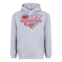 Heather Grey my first valentines day Heavyweight Hoodie - MaliasSmallBusiness