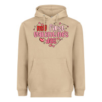 Mushroom my first valentines day Heavyweight Hoodie - MaliasSmallBusiness