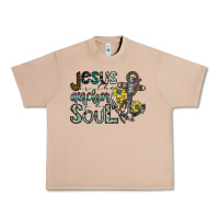 Burro jesus is the anchor of my soul Urban Heavy Tee - SublimationCraftShop