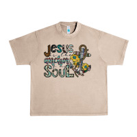 French Oak jesus is the anchor of my soul Urban Heavy Tee - SublimationCraftShop