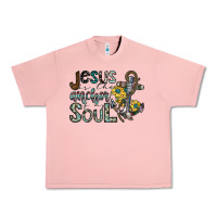 Salmon jesus is the anchor of my soul Urban Heavy Tee - SublimationCraftShop