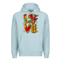 Blue Mist love juneteenth Premium Hoodie - LillyAllenDesigns
