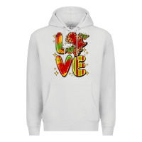 Dove Grey love juneteenth Premium Hoodie - LillyAllenDesigns