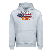Heather Grey God Bless The USA Urban Hoodie - Bettercallsaul