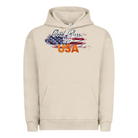 Pigment French Oak God Bless The USA Urban Hoodie - Bettercallsaul