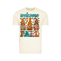 Welcome Fall Gnome Vintage Tee | Teevron