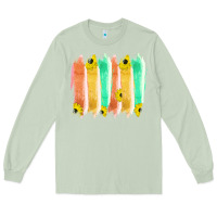 Matcha Western Color Farm Life Brush Strokes Long Sleeve Tee - Bettercallsaul