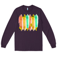 Plum Western Color Farm Life Brush Strokes Long Sleeve Tee - Bettercallsaul