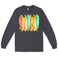 Smoke Western Color Farm Life Brush Strokes Long Sleeve Tee - Bettercallsaul