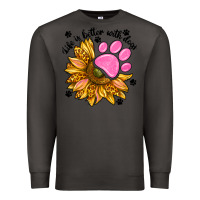 Smoke life is better with dogs Premium Sweatshirt - NancyCooperArtShop
