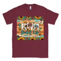 Burgundy dental life Classic Tee - JahusDesignShop