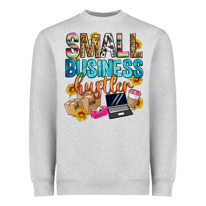 Small Business Hustler Heavyweight Sweatshirt by Zillion Design Studio | Teevron
