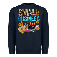 Navy small business hustler Heavyweight Sweatshirt - Zillion Design Studio