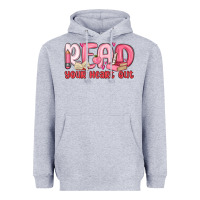 Heather Grey read your heart out Heavyweight Hoodie - MaliasSmallBusiness