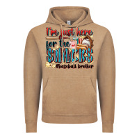 Vintage Coffee i'm just here for the snacks #baseball brother Vintage Hoodie - Zillion Design Studio
