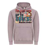 Vintage Zinc i'm just here for the snacks #baseball brother Vintage Hoodie - Zillion Design Studio