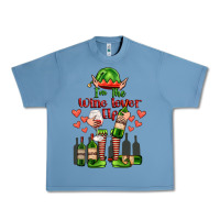 Pebble Blue im the wine lover elf Urban Heavy Tee - FaDigitalArtStudio