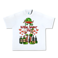 White im the wine lover elf Urban Heavy Tee - FaDigitalArtStudio