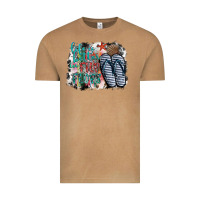 Vintage Camel life is better in fılp flops Vintage Tee - SublimationCraftShop