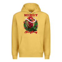 Antique Gold merry christmas boots hat rope Premium Hoodie - AdoDesignShop