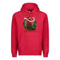 Cardinal merry christmas boots hat rope Premium Hoodie - AdoDesignShop