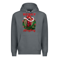 Rock merry christmas boots hat rope Premium Hoodie - AdoDesignShop