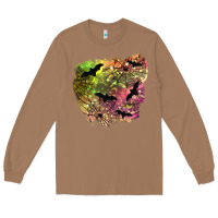 Toasted Coconut bat halloween patch Long Sleeve Tee - BundleAndBundleShop