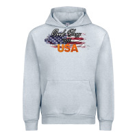 Heather Grey God Bless The USA Urban Hoodie - Bettercallsaul