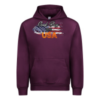 Mauve Wine God Bless The USA Urban Hoodie - Bettercallsaul