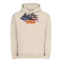 Pigment French Oak God Bless The USA Urban Hoodie - Bettercallsaul