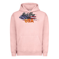 Pigment Salmon God Bless The USA Urban Hoodie - Bettercallsaul
