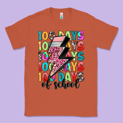 100 Days Of School Classic Tee Designed By Artiststas