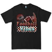 Black football vibes Premium Tee - BarkalooDesign