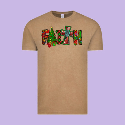 Christmas Faith With Cross Vintage Tee Designed By Cowhidedigitalart