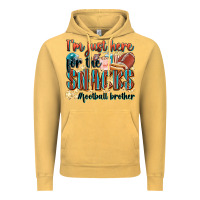 Vintage Mustard i'm just here for the snacks #american football br Vintage Hoodie - Zillion Design Studio