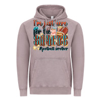 Vintage Zinc i'm just here for the snacks #american football br Vintage Hoodie - Zillion Design Studio