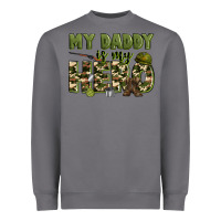Storm my daddy is my hero army Heavyweight Sweatshirt - Zillion Design Studio