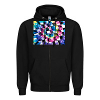 Black tie dye colourful race flag background 3200x2400 Zipper Hoodie - AdoDesignShop