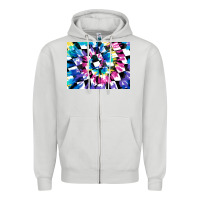 Dove Grey tie dye colourful race flag background 3200x2400 Zipper Hoodie - AdoDesignShop