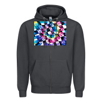 Smoke tie dye colourful race flag background 3200x2400 Zipper Hoodie - AdoDesignShop