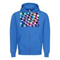 True Royal tie dye colourful race flag background 3200x2400 Zipper Hoodie - AdoDesignShop