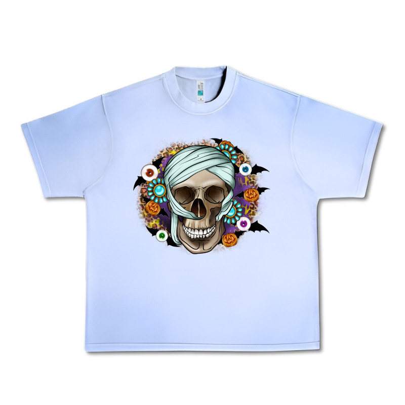 Halloween Skeleton Urban Heavy Tee by CowhideDigitalArt | Teevron